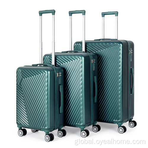 China 3 Piece Carry on Hard Shell Luggage Set Factory